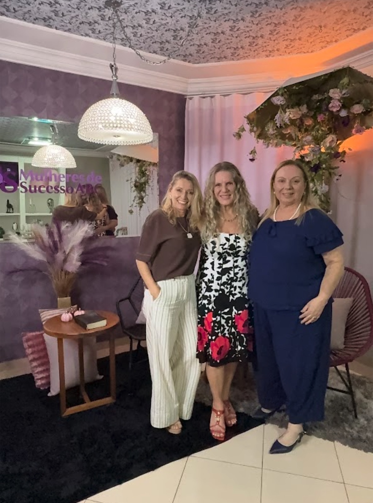 Líderes da Mulheres de Sucesso ABC em evento da rede